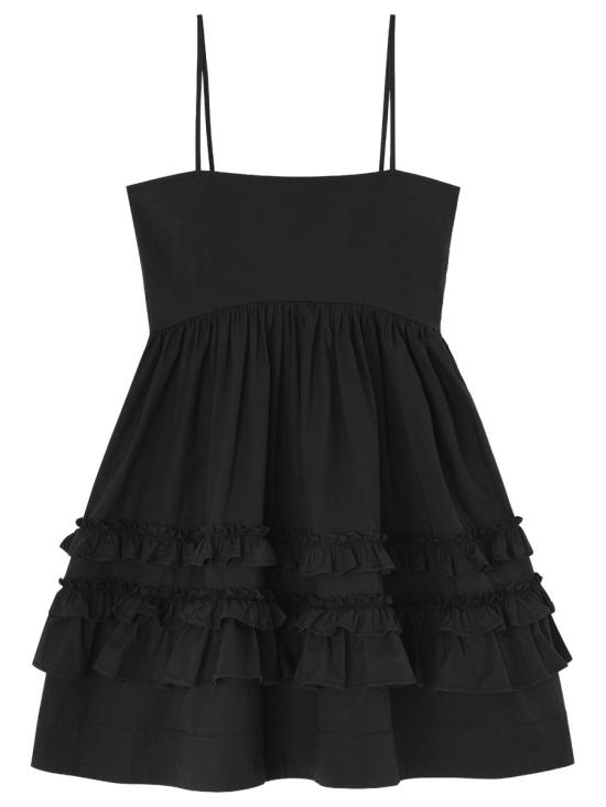 GANNI Women Dresses A1030207 099 BLACK