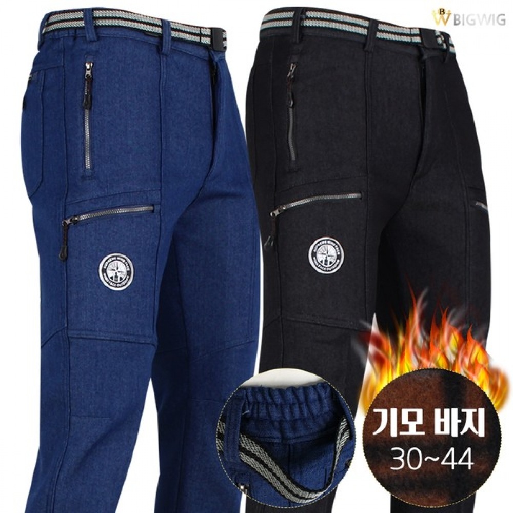 (ザビッグボス) WD6 カジュアルスパンベーシック起毛ジーンズウィンター