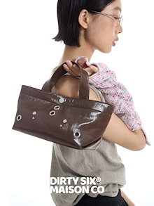 Dirty six モヘアショルダーバック