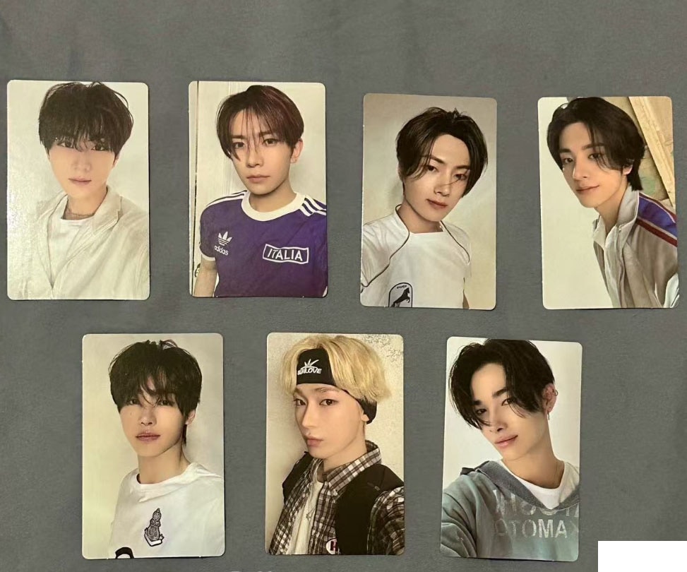 公式品　enhypen ジャカルタ FATE PLUS IN JAKARTA 　ホワイトver メンバ 特典 トレカ