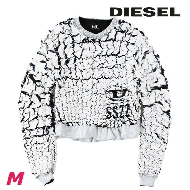 スウェットシャツ トレーナー レディース F-SWEAT-SMOKLE-1 オーバルDロゴ die-l-t-f4-67d