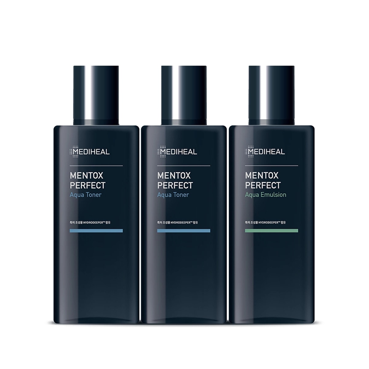 メディヒール マントックス パーフェクト アクア スキンケア セット/トナー 170ml X2+エマルジョン 170ml