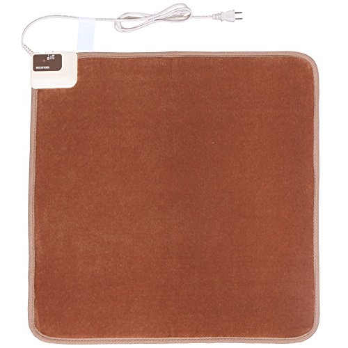 アイリスオーヤマ フットウォーマー フットヒーター 60×60cm 2段階温度調節 電気カーペット 電気マット ホットマット ダニ退治 こたつ併用可 二畳 足元 暖房 HCM-60S-T ブラウン 5,534円