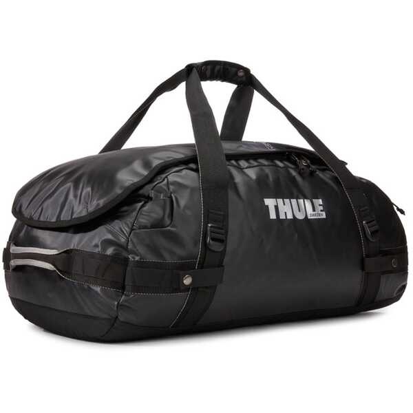 キャズム M 70L ダッフルバッグ バックパック 2in1ブラック 69×40×31cm(70L) #3204415