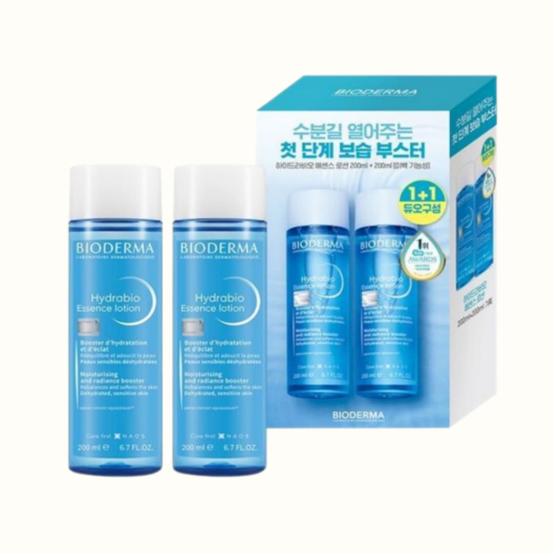 [正品]【4月限定/オリーブヤングPICK】BIODERAビ*デルマ イドラビオ エッセンスローション（特セット） 角質層まで浸透するフランス発の高保湿エッセンスローション水分不足による肌のくすみ