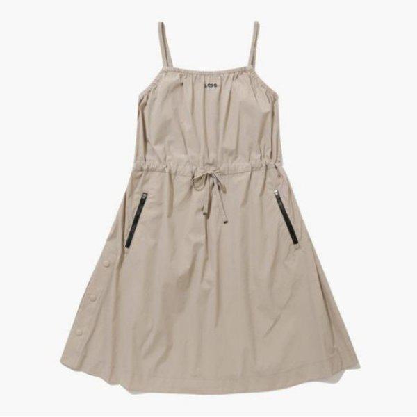 ゴルフパンツ KQF GQ122LOP13-BEGE 女性 スリーブレス フレア ワンピース ベージュ