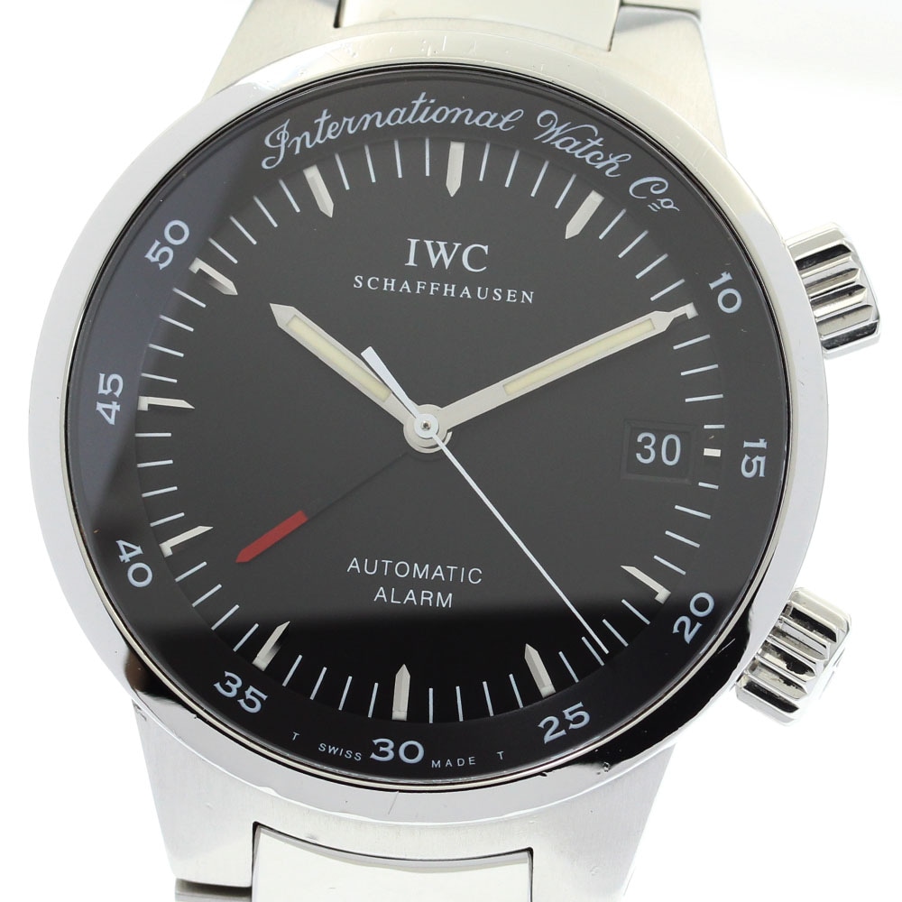 IWC IWC SCHAFFHAUSEN IW353702 GSTアラーム デイト 自動巻き メンズ _871333【中古】