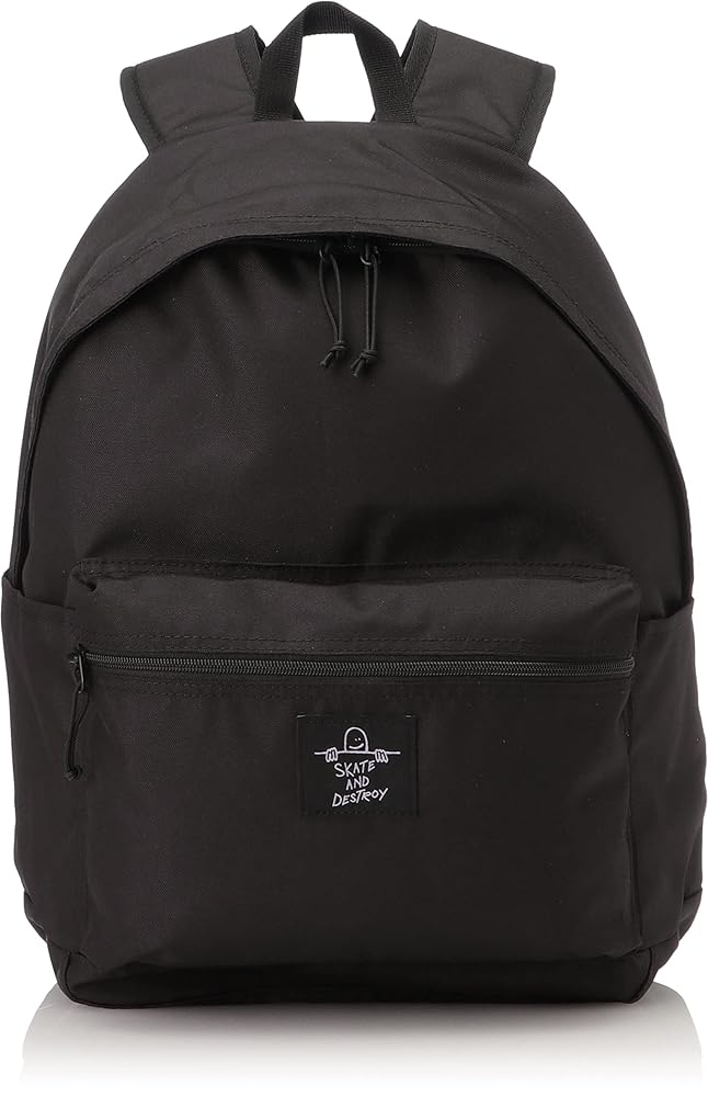[スラッシャー] リュック (スケートグラフィック)[ THR-272 / Back Pack 22L ] A4収納 BKLP_ブラック・ライトパープル FR