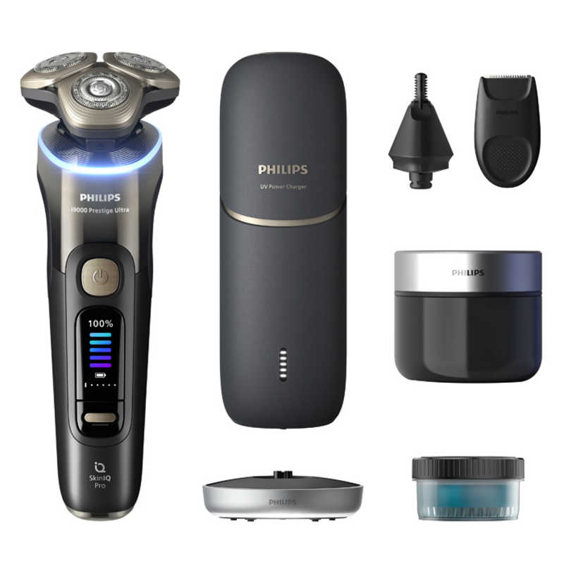 フィリップス　PHILIPS　電気シェーバー i9000 プレステージ ウルトラ ［回転刃］ グラデーションブラック　XP9405/49 56,760円