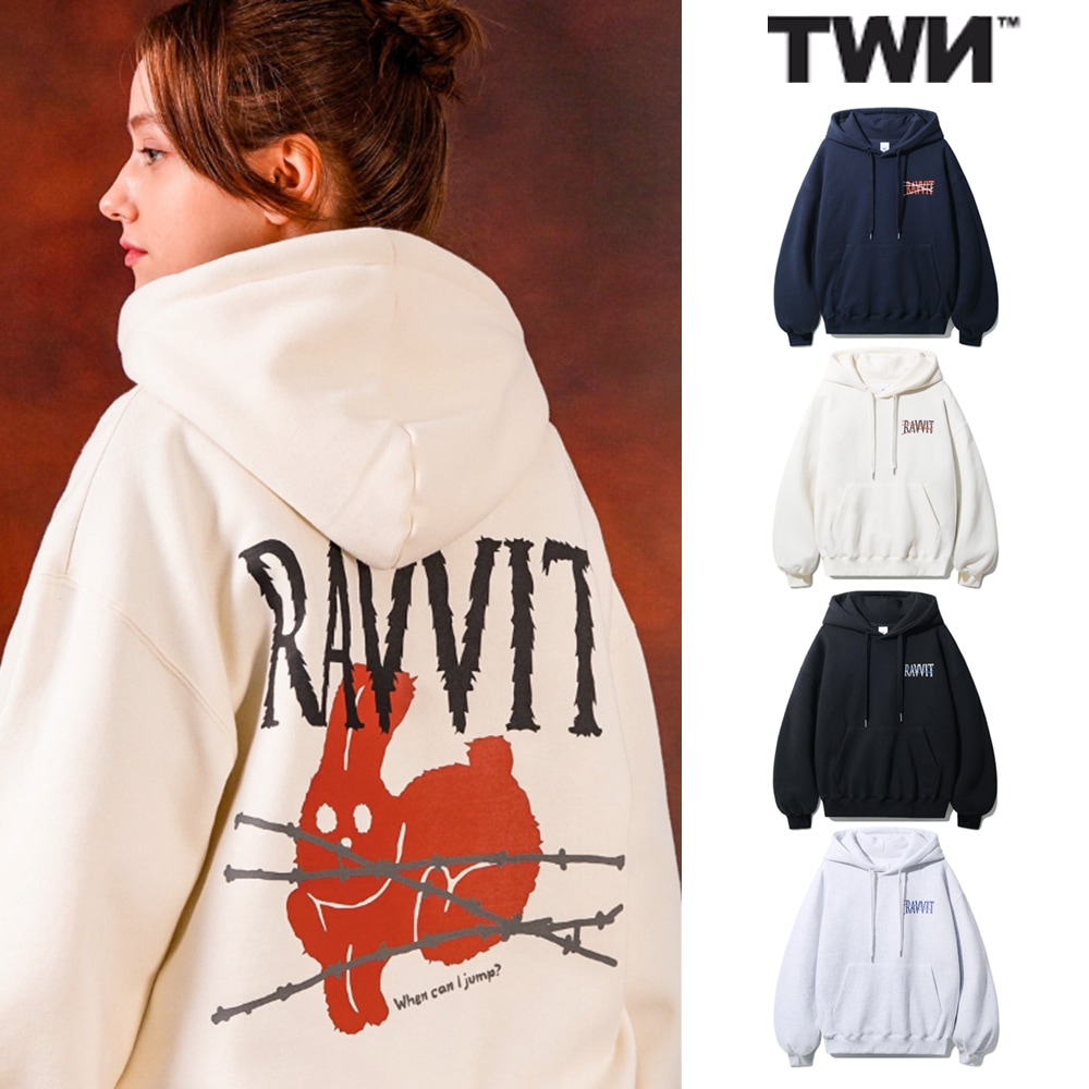 パーカー・フーディ TWN RAVVIT HOODIE NA1274 TWN RAVVIT HOODIE NA1274 (TWN/パーカー・フーディ) 100086910