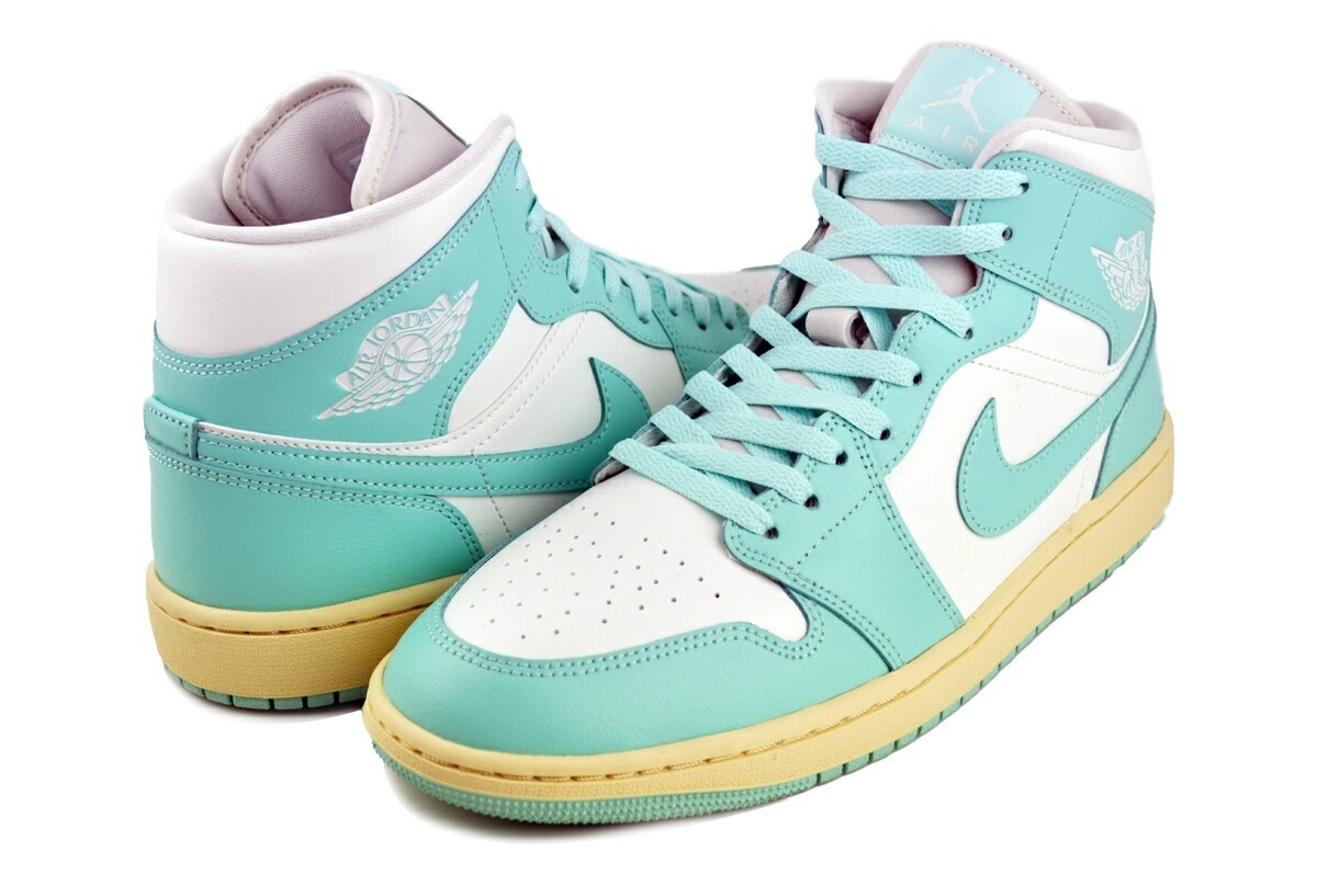ウィメンズ エアジョーダン 1 ミッド セイル モスリン ライトデュー bq6472-132 15,599円