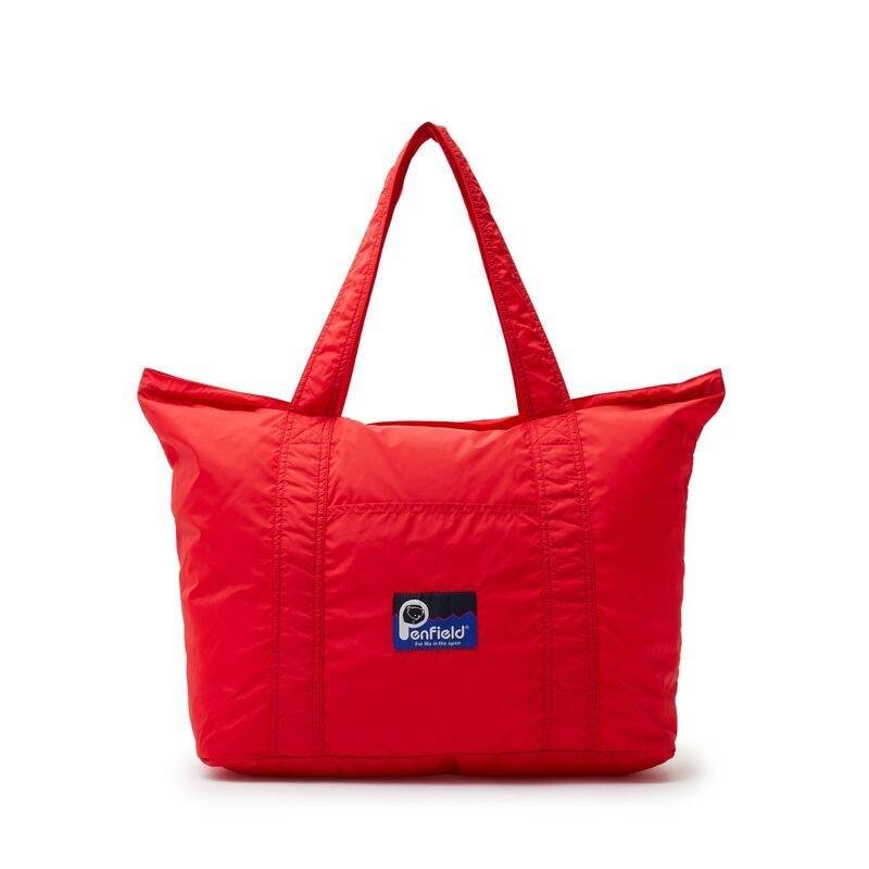 ペンフィールド PENFIELD 4月17日発送 折りたたみ式ナイロン ジョギングバッグ レッド FS7AB13U 480262