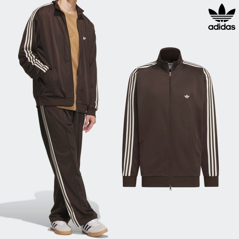 [ADIDAS] アディダス トラックジャケット / DARK BROWN