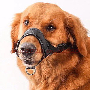 お散歩口輪 犬用 ペット 口輪 噛みつき 無駄吠え 防止 犬用ウェア 噛み癖防止 拾い食い防止 通気性 中型犬 大型犬 トリミング トレーニング 傷舐め防止