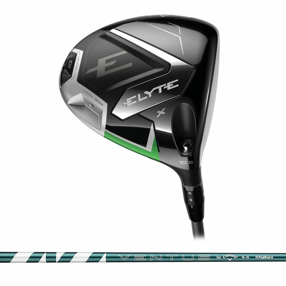 ELYTE X ドライバー 10Kバージョン VENTUS GREEN 50 for Callaway シャフト 2025『数量限定』
