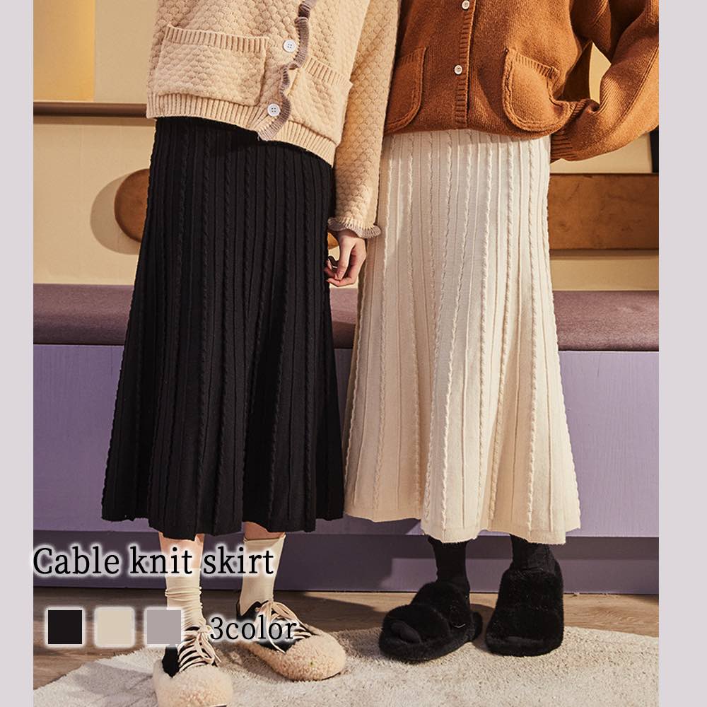 スカート レディース ケーブルニットスカート 夏 秋 スーツ スポーツ ワンピース タイトスカート 春 冬 ゴルフウェア ロング フレアスカート 大人 ニット ミニ パンツ カジュアル スカーチョ 裏 6,189円