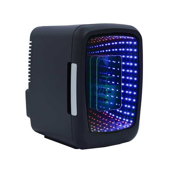 インフィニティミラー卓上冷蔵庫4L(ブラック) LESEREHBK