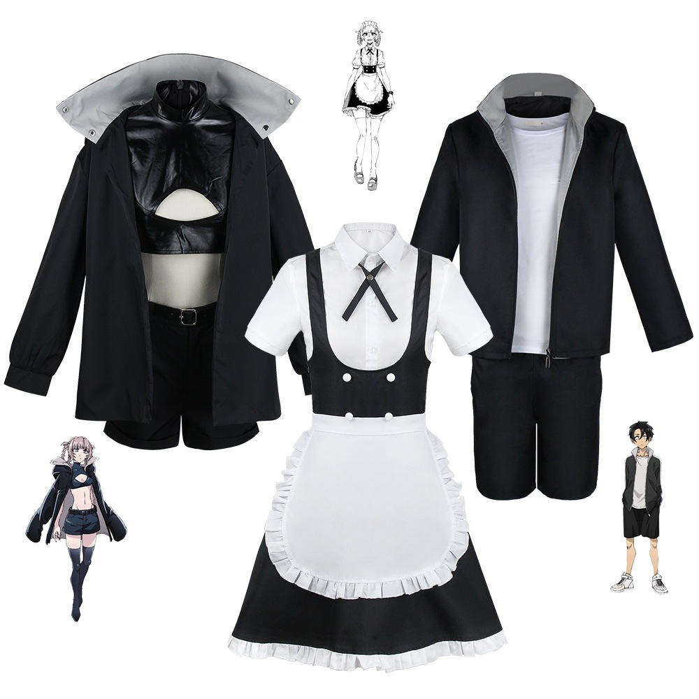 ハロウィーンアニメcos服徹夜歌七草36夜守光コスプレ衣装演技服
