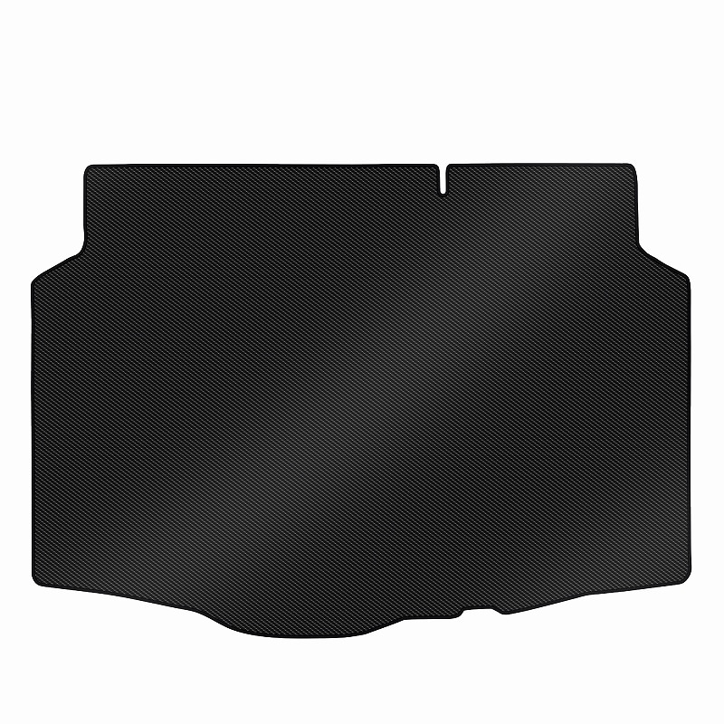 [防水マット]マツダ 新型 MAZDA2 2 DJ系 ラゲッジマット フロアマット トランクマット [カーボン柄]