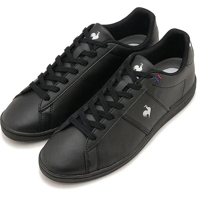 スニーカー LCS シャトー III [LU5FSN54UZ] LCS CHATEAU III レディース コートシューズ BKSL ブラック/シルバー 正規取扱店