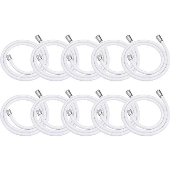 GA-FF032 ホワイト [シャワーホース 1.6m 10本]