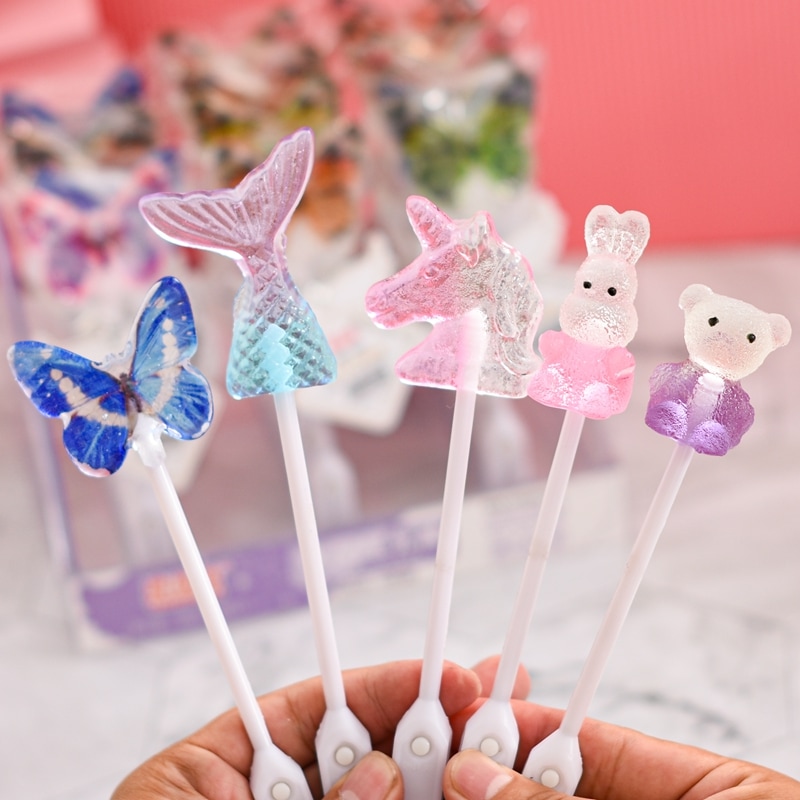 [ショ糖0無添加]光るロリポップ高見えバーktv小道具キャンディー子供用光るキャンディー