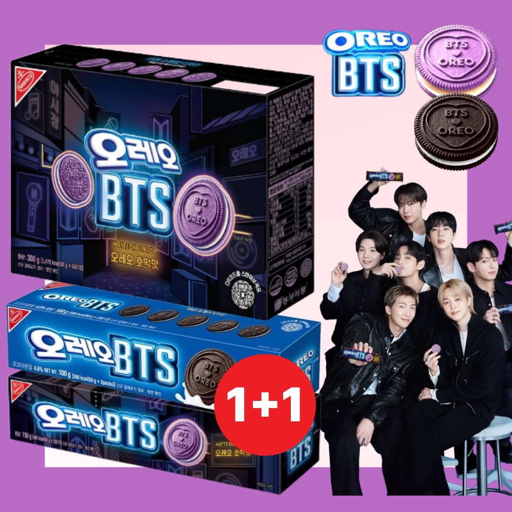 Qoo10] OREO BTS × OREO コラボクッキー 1