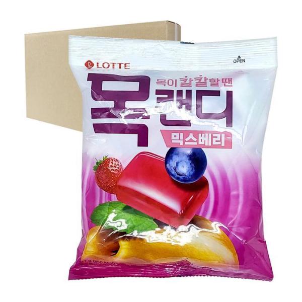 H93-ボックス 木キャンディー ミックスベリー217g 6入り