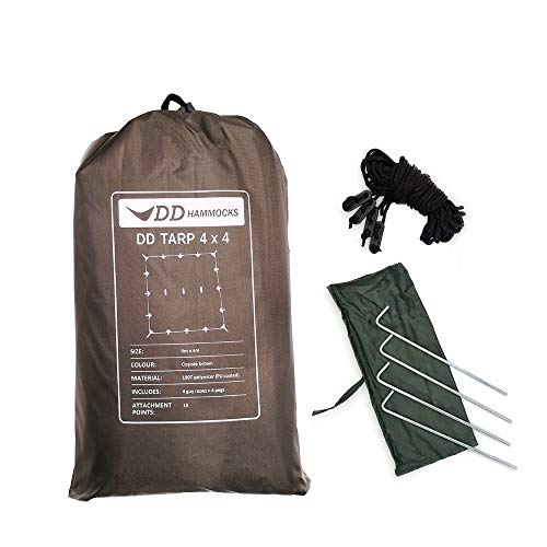 DD Hammocks JAPAN DD Tarp 4*4 コヨーテブラウン