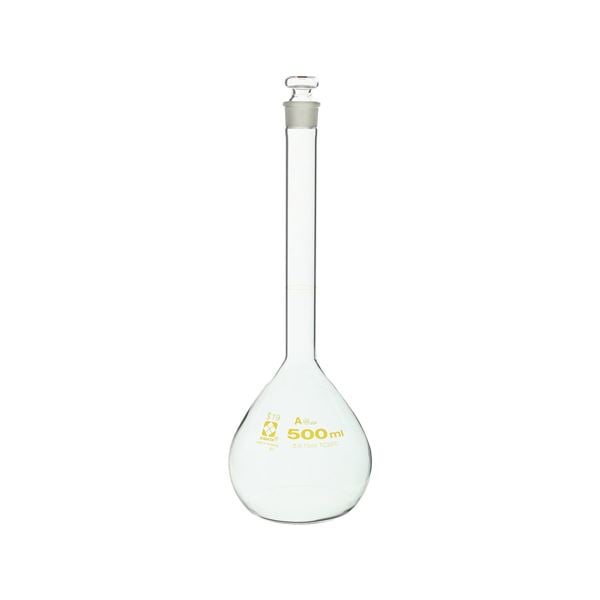 メスフラスコ スーパーグレード 500mL [020060-500]