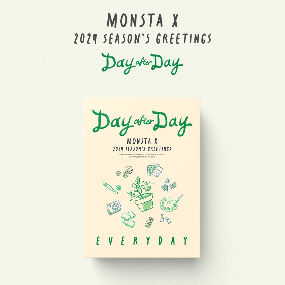 MONSTA X 2024 SEASON’S GREETINGS : Day after Day (EVERYDAY ver.)