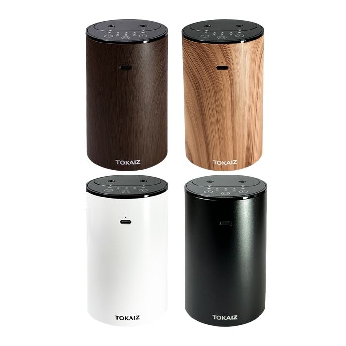 アロマディフューザー 水なし コードレス ディフューザー デュアル噴霧式 usb充電式 オイル漏れ防止機能 ネブライザー式 水を使わない 長時間 車用 アロマ コンパクト 小型 静音 ミスト量調整