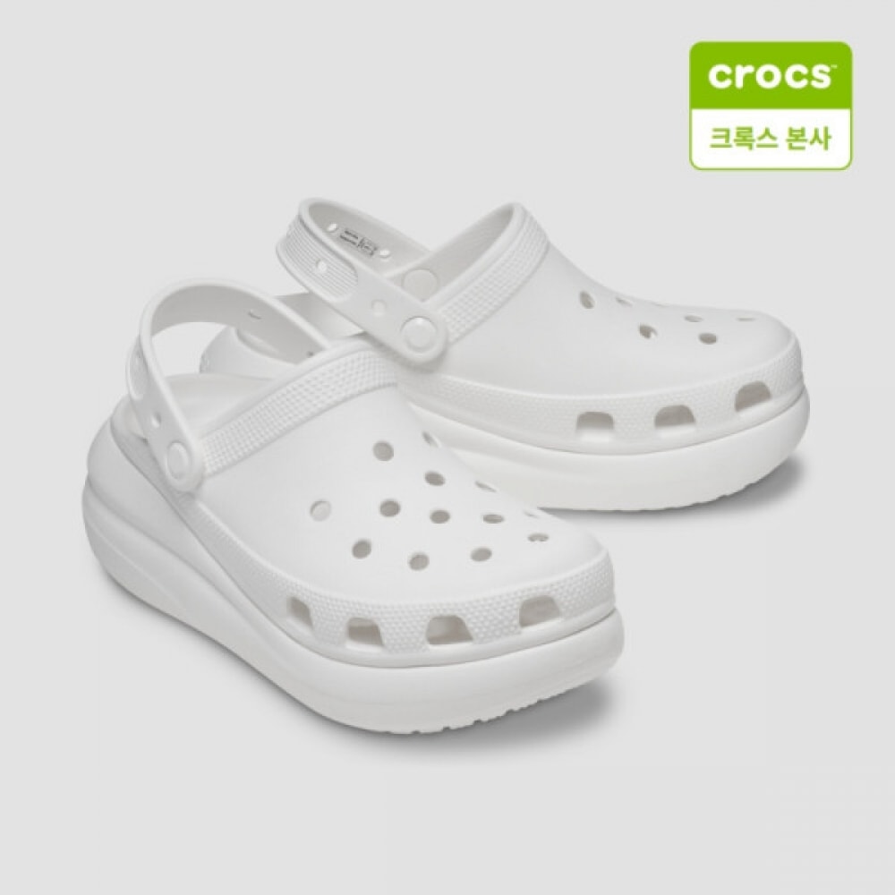 クロックススターフィールド水原ユニセックスクラッシュクロッグホワイト 207521-100