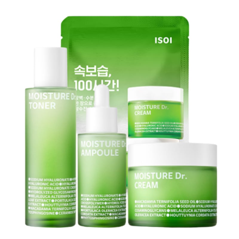 水分4点セット（長水津水分トナー+水分アンプル+水分クリーム+水分マスク）