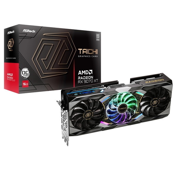 RX9070XT TC 16GO ブラック グラフィックボード