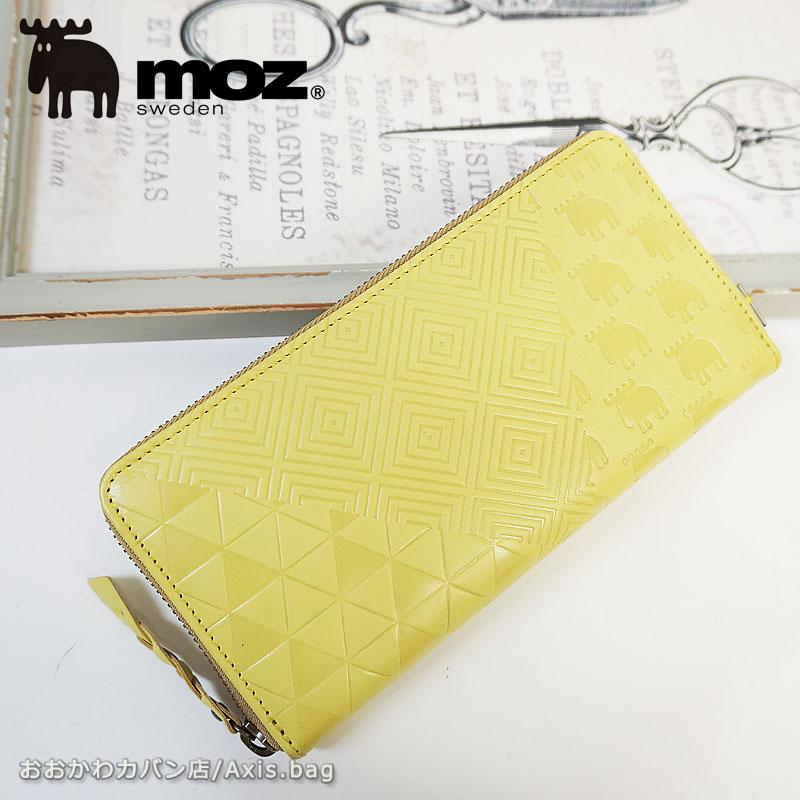 モズ MOZ ラウンドファスナー長財布 Trip トリップ 86037 正規取扱店