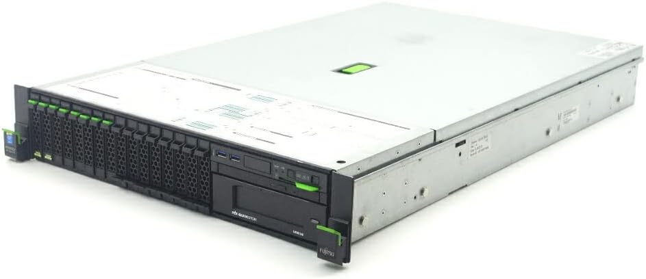 PRIMERGY RX2540 M1 Xeon E5-2670 v3 2.3GHz 32GB 300GBx2台SAS2.5インチ/12Gbps/RAID1構成 DVD-ROM AC*2 PRAID E
