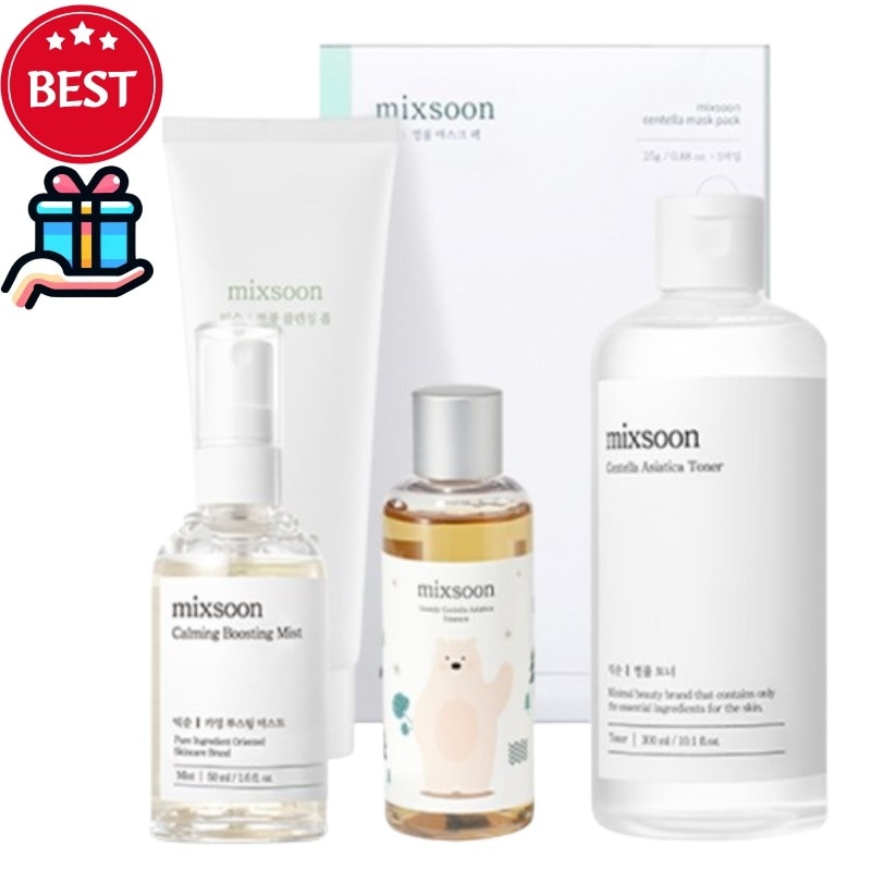 [オリーブヤングBEST5点セット] 洗顔フォーム 美容液 化粧水 パック ミスト スキンケア ニキビ ニキビケア ニキビ肌 トラブルケア 陳情 赤み CICA角質毛穴