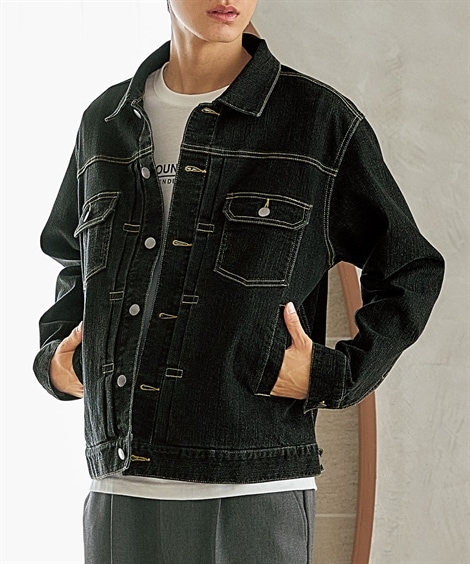 ダウンジャケット ストレッチデニムジャケット