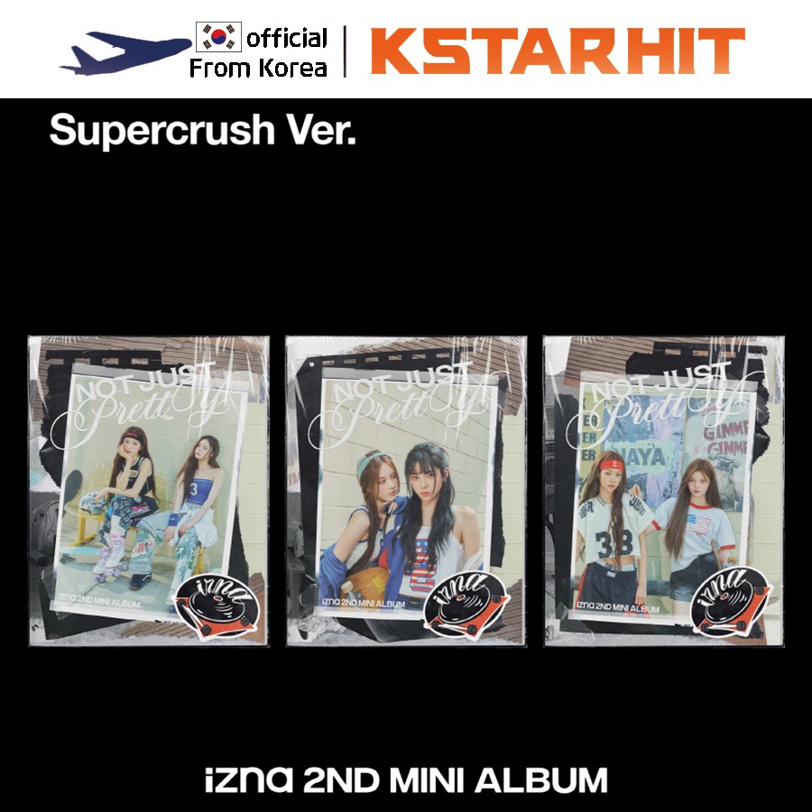 (3種 セット / POSTERBOOK Ver.) izna - Not Just Pretty (ミニアルバム2集) Supercrush 7,213円