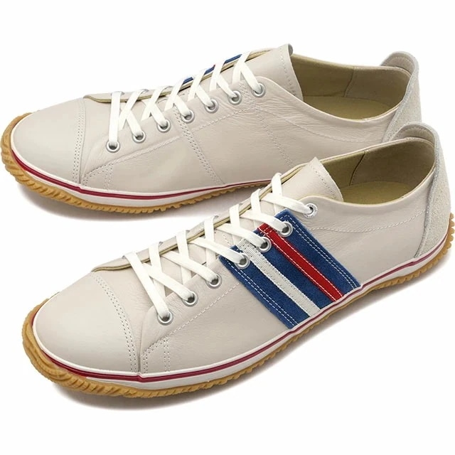 スピングル スニーカー [SP198-180] SP-198 メンズ・レディース 日本製 カンガルーレザー アシンメトリー Tricolor トリコロール 正規取扱店