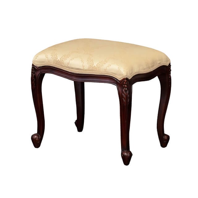 玄関 椅子 おしゃれ スツール エントランス ベンチ インテリア 北欧 姫系 猫脚 アンティーク