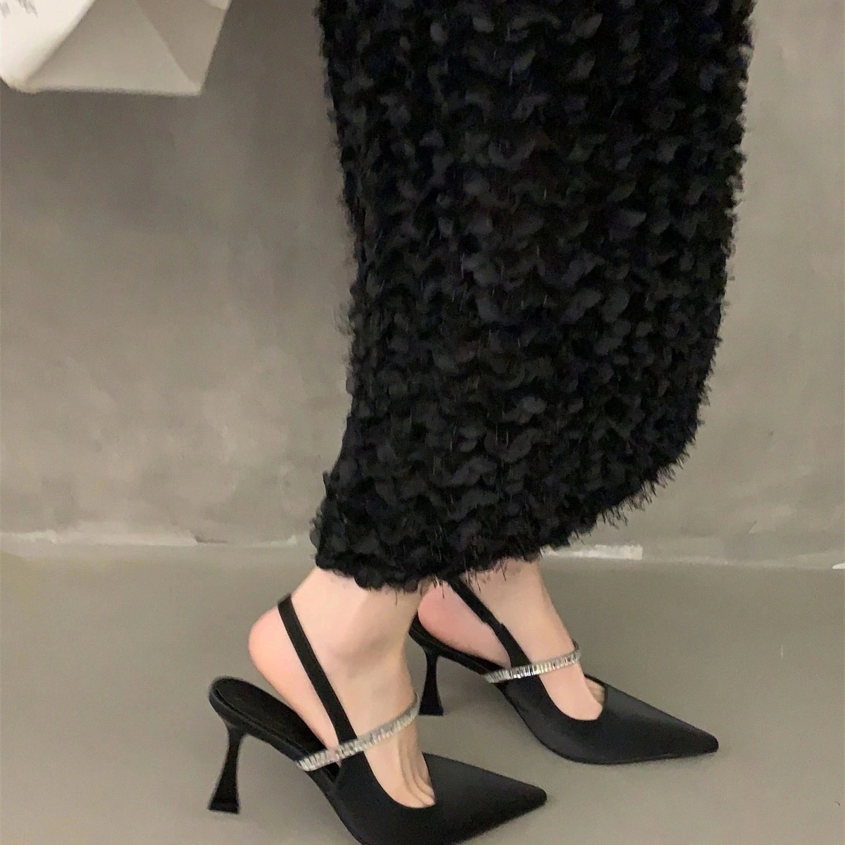 New type追加ハイヒールサンダル スタイルアップヒールパンプス 美脚 サンダル ハイヒール レディースシューズ フレンチメリージェーンシューズ 単品シューズ