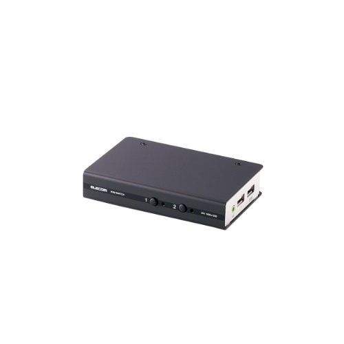 パソコン切替器 DVI対応 BOX型 2ポート KVM-DVHDU2