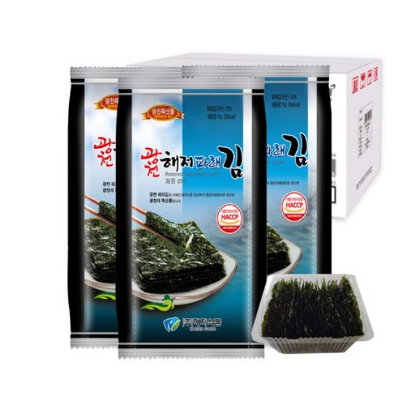 廣川海底海苔 青のり食卓海苔 15g 30個/ 韓国直送