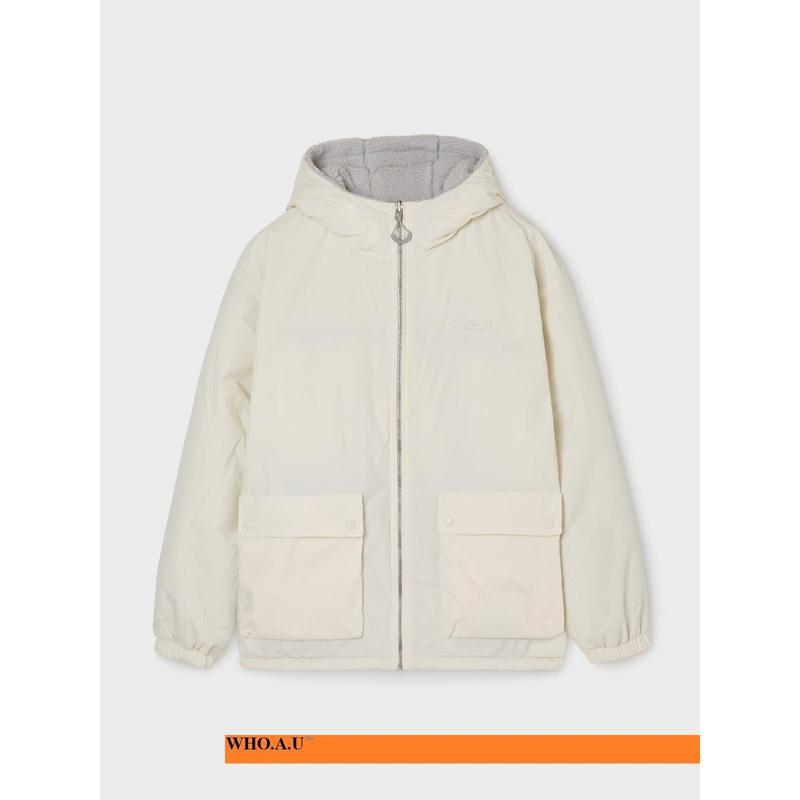 W.A.U リバーシブル ダンブル ジャンパー-IVORY-WHJPF4T14U