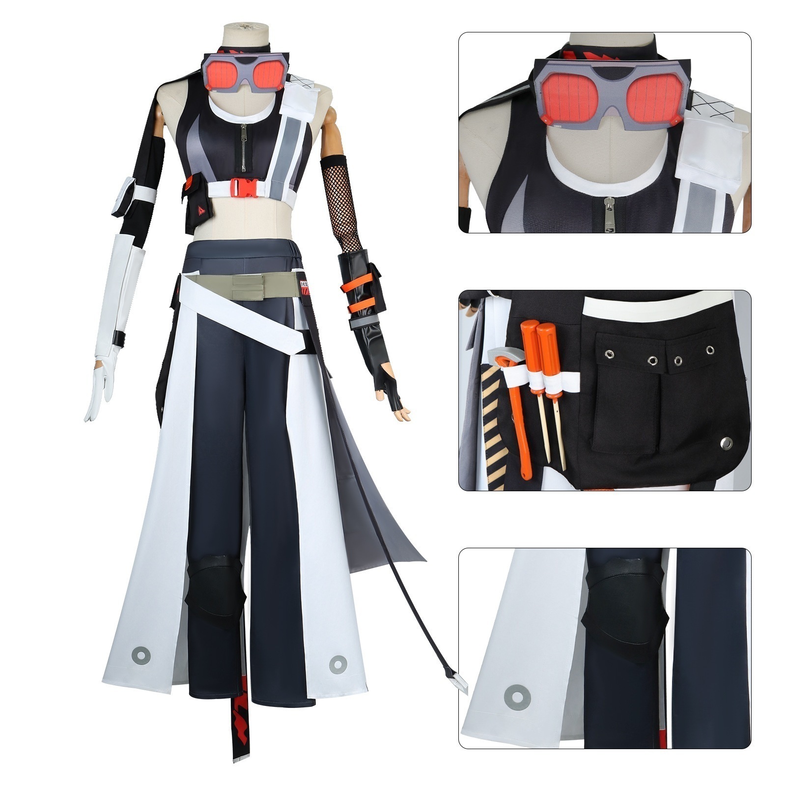 急速出荷 コスプレ 仮装絶区零cos服白祇重工格莉斯ハワードコスプレ衣装二次元アニメ服 イベント用品
