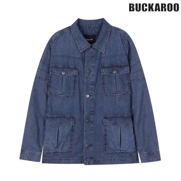[驪州店] 男性カラー4ポケットデニムフィールドジャケット(B245DJ101P)