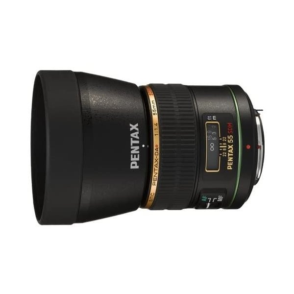 【中古】ペンタックス PENTAX スターレンズ 望遠単焦点レンズ DA55mmF1.4 SDM Kマウント APS-Cサイズ 21790