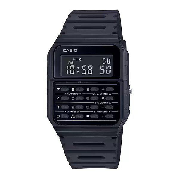電子腕時計データバンク電卓 CA-53WF-1B